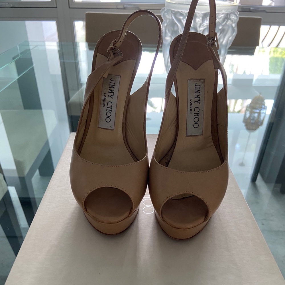 Jimmy Choo Nude Heels